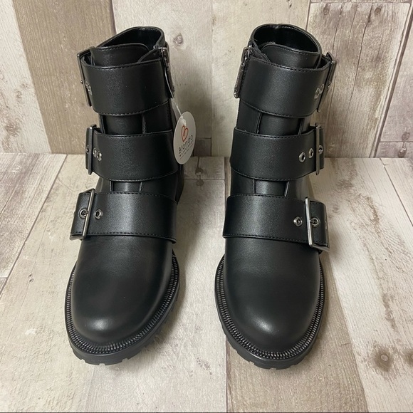 NWT Blondo Camila Leather Boots Size 8 - Picture 9 of 13